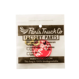 Paris Longboard Trucks OEM Truck Parts Kingpin Nuts Gold