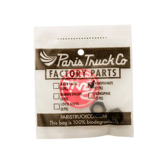 Paris Longboard Trucks OEM Truck Parts Kingpin Nuts Black