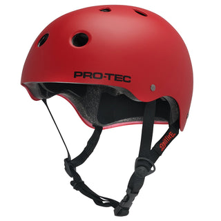 Pro Tec Helmet Spitfire Bighead Red Classic CPSC Certified - Extra Small