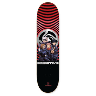 Primitive Skateboard Deck Jujutsu Kaisen United Team 8.0" x 31.75"