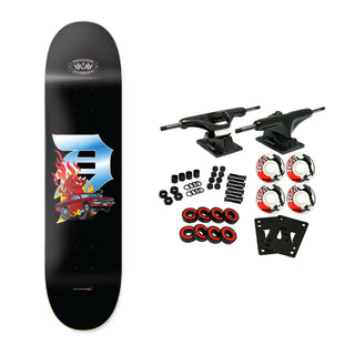 Primitive Skateboard Complete Roadster Black 8.0" x 31.75"