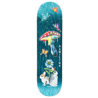 Primitive Skateboard Deck Hamilton Dream Nicely Teal 8.38" x 31.88"