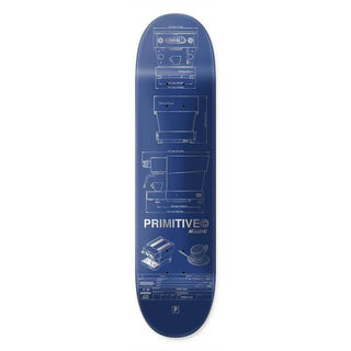 Primitive Skateboard Deck McClung Double Shot 8.625" x 32.625"