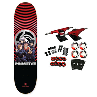 Primitive Skateboard Complete Jujutsu Kaisen United Team 8.0" x 31.75"