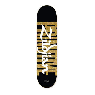 Primitive Deck Zildjian Unite Black/Gold Glitter 8.38"