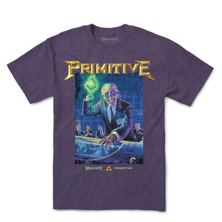 Primitive Shirt Megadeth Rust in Peace Purple