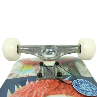 Push Skateboard Complete Frosty Red/Blue 8.25" Trucks Close