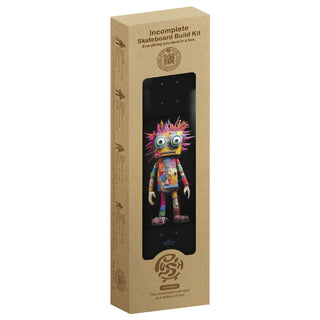 Push Skateboard Complete Rag Doll Guy Incomplete 8.0" - Unassembled Kit with Tool