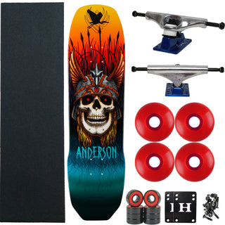 Powell Peralta Andy Anderson Complete 8.45" Hollow Trucks / 56mm Wheels
