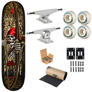 Powell Peralta Premium Flight Skateboard Doelling Twin 8.3" Krux Trucks, Dragon Formula Wheels, Independent Bearings