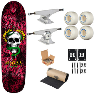 Powell Peralta Premium Flight Skateboard McGill Skull 9.01" Krux Trucks, Dragon Formula Wheels, Independent Bearings
