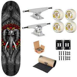 Powell Peralta Premium Flight Skateboard Mike V Elephant 8.38" Krux Trucks, Dragon Formula Wheels, Independent Bearings