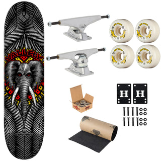 Powell Peralta Premium Flight Skateboard Mike V Elephant 8.63" Krux Trucks, Dragon Formula Wheels, Independent Bearings