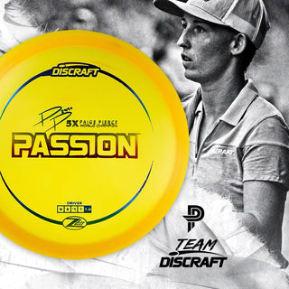 Discraft Disc Golf Paige Pierce Z Lite Passion Fairway Driver 8/5/-1/1 Pink/Red 160 grams