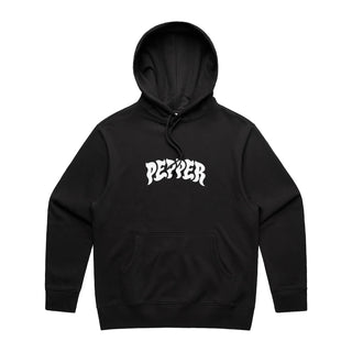 Pepper Griptape Hoody Logo Black