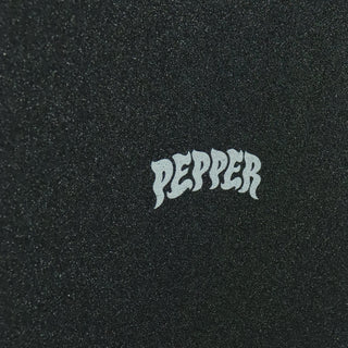 Pepper-Skateboard-Griptape-G5-Premium-Logo-Grip-Sheet-9x33-Front-Closeup