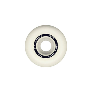 Pig Skateboard Wheels 55mm Classic 99A White