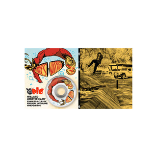 Pig Skateboard Wheels 53mm Myles Willard Claw Classic 99A White