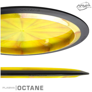 MVP Disc Golf Plasma Octane Distance Driver Gold Burst 173 grams
