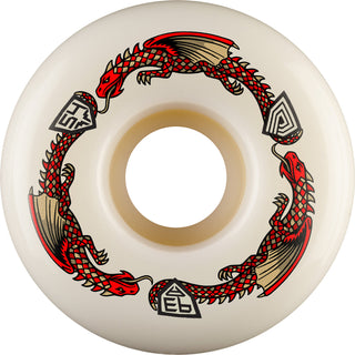 Powell Peralta Skateboard Wheels 54mm x 34mm Dragon Formula 93A V7 Double Locks
