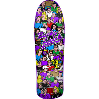 Powell Peralta Skateboard Deck Bucky Lasek Stadium Purple Old School Reissue