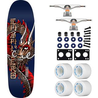 Powell Peralta Skateboard Caballero Ban This Navy/Copper Foil / Independent/ Rat Bones White