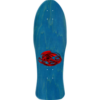 Powell Peralta Skateboard Deck Caballero Chinese Dragon Aqua Foil Old School Reissue