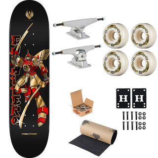 Powell Peralta Premium Flight Skateboard Caballero Gundam 8.5", Krux Trucks, Dragon Formula Wheels, Independent Bearings