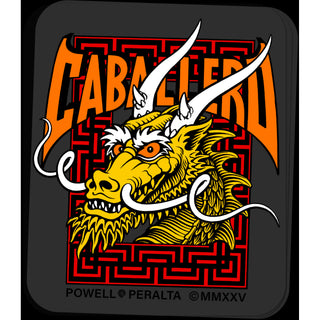 Powell Peralta Skateboard Sticker Steve Caballero Street Dragon