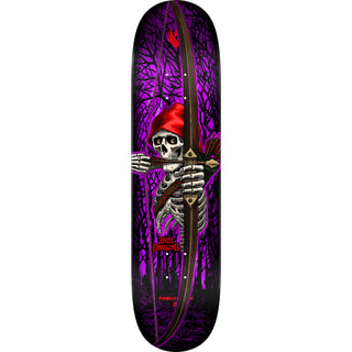 Powell Peralta Skateboard Deck Flight Zach Doelling Archer Purple Foil 8.05" x 31.61"