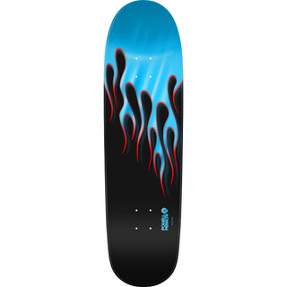 Powell Peralta Skateboard Nitro Hotrod Flames Black/Blue Foil / Independent/ Rat Bones Black