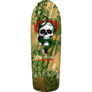 Powell Peralta Skateboard McGill Skull and Snake Green/Gold Foil / Independent/ Rat Bones Black