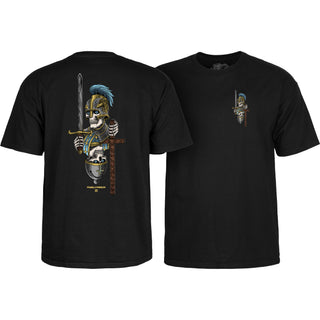 Powell Peralta Skateboard Shirt Dan Corrigan Chess Skulls Black