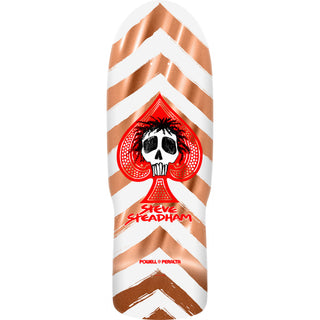 Powell Peralta Skateboard Steadham Spade Copper Foil / Independent/ Rat Bones White