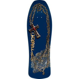 Powell Peralta Skateboard Ray Underhill Cross Navy/Gold Foil / Independent/ Rat Bones Black