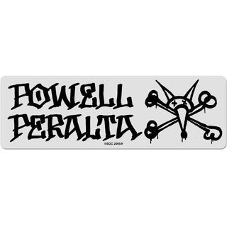 Powell Peralta Skateboard Sticker Vato Rat Black 7" x 2.25"