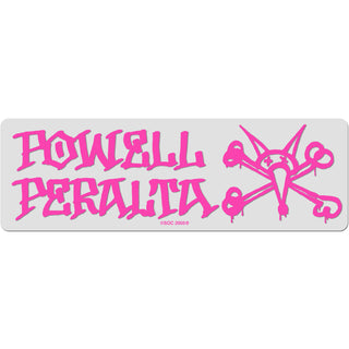 Powell Peralta Skateboard Sticker Vato Rat Pink 7" x 2.25"