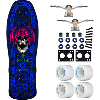 Powell Peralta Skateboard Welinder Classic Blacklight Foil / Independent/ Rat Bones White