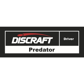 Discraft Disc Golf Big Z Predator Driver 9/4/1/4 Purple/Holo Circular Rosette 170-172g