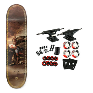 Primitive Skateboard Complete Silvas Protector Brown 8.25" x 31.85"