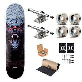 Primitive Premium Skateboard Complete Hamilton Black Cat 8.0" Ft. Ace/SML/Independent