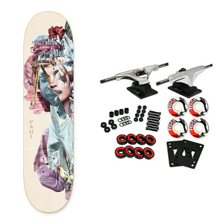 Primitive Skateboard Complete Paul Rodriguez Paul Process 1 8.25" x 31.85"