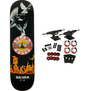 Primitive Skateboard Complete Silvas GNR Next Door 8.38"