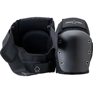 Pro Tec Skateboard Street Open Back Knee Pads - Choose Size/Color