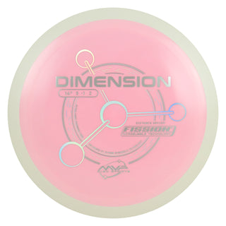 MVP Discs Sports Project Lab Coat Fission Dimension Distance Driver 14.5/5/-1/2 Pink 169 grams