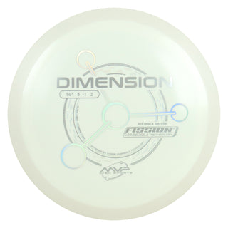 MVP Discs Sports Project Lab Coat Fission Dimension Distance Driver 14.5/5/-1/2 White 174 grams