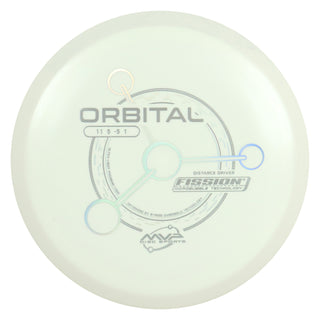 MVP Discs Sports Project Lab Coat Fission Orbital Distance Driver 11/5/-5/1 White 171 grams