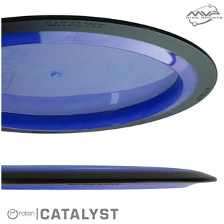MVP Disc Golf Proton Catalyst Distance Driver 13/5.5/-2/2 Aqua 174 grams