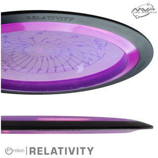 MVP Disc Golf Proton Relativity Distance Driver 14.5/5.5/-3/1.5 Light Blue 174 grams