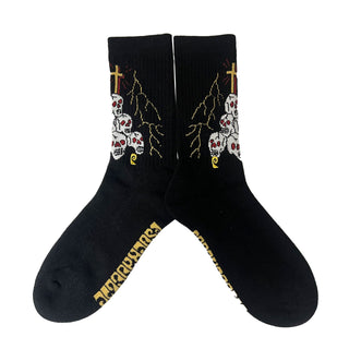 Psockadelic Skateboard Socks Dying to Live
